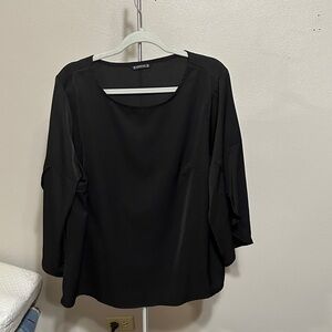 Bloomchic Black Women's Blouse